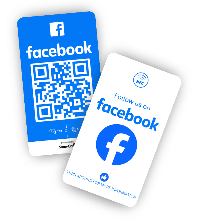 Facebook NFC Card