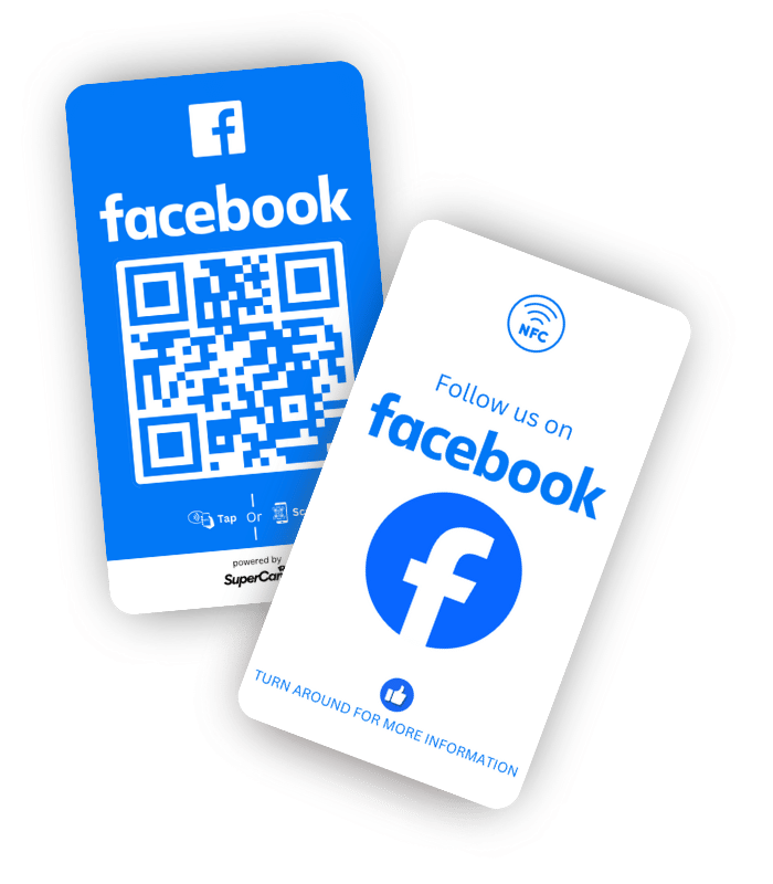 Facebook NFC Card