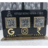 15 Acrylic QR Standee with 3 QR Codes | Multi-Platform QR Display | SuperCards India
